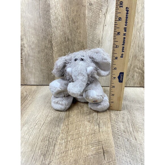 GANZ Webkinz Elephant Plush Gray HM007 Stuffed Animal Toy - No Code Y2K Vintage - Picture 4 of 8